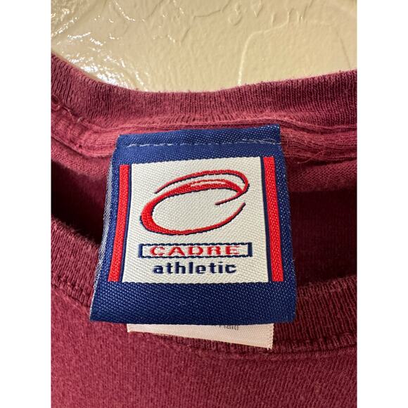 Cadre Athletic Maroon Red Arizona State Sun Devils T-Shirt Size Large - Picture 7 of 9